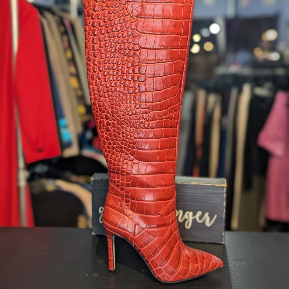 Vince Camuto Red Boots